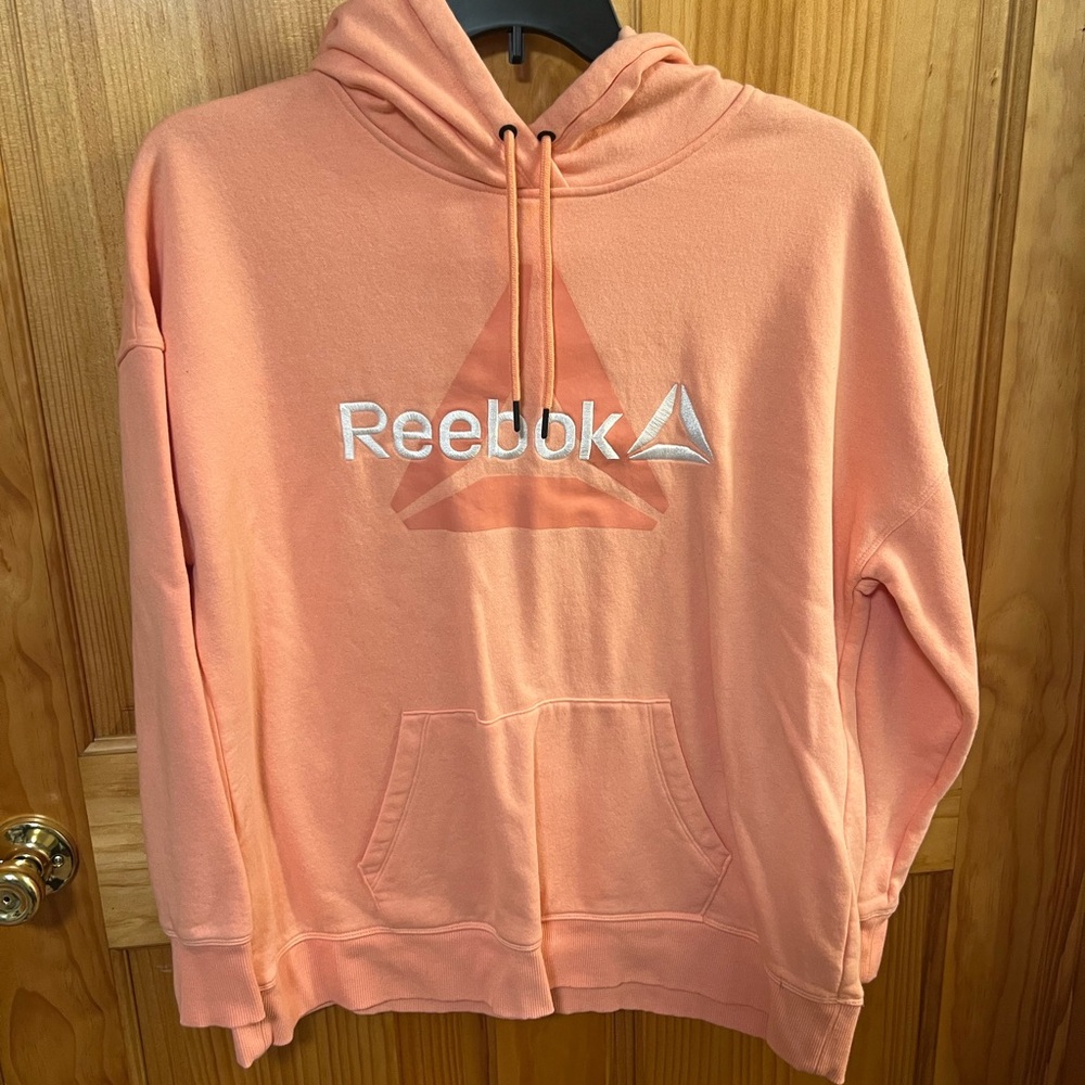 Reebok Coral Hoodie with Logo
